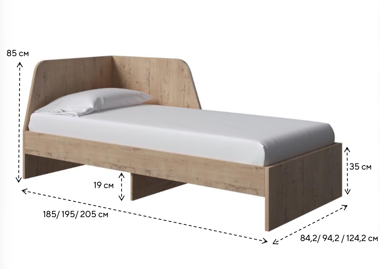 Схема размеров Nest