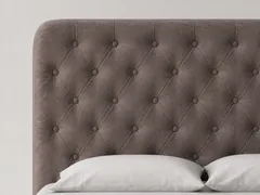 Высокое изголовье Classic Large с каретной стяжкой