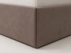 Прямой стык царг кровати Domo